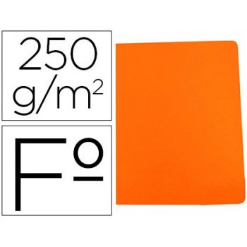 Subcarpeta cartulina gio simple intenso folio naranja 250g m2