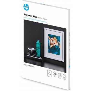 HP Premium Plus Glossy papel fotográfico Brillo