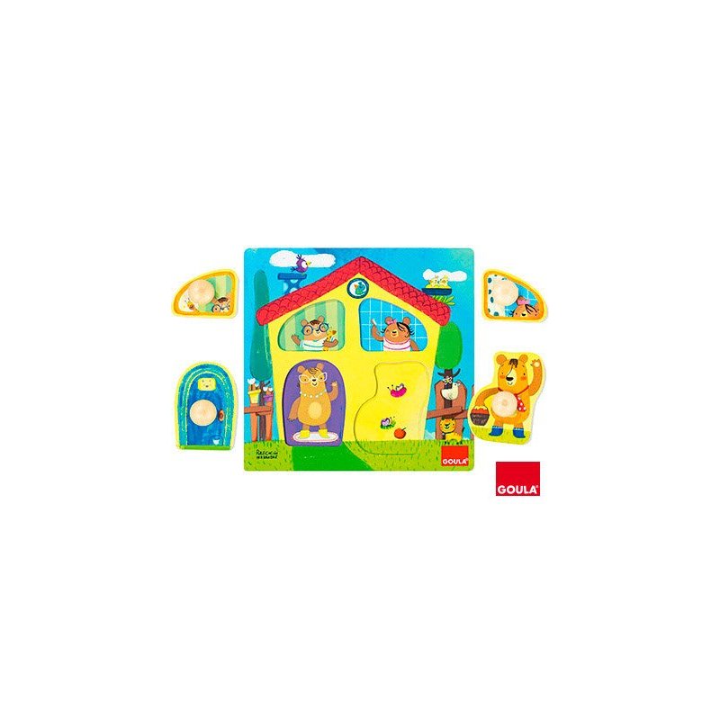 Goula Casa Familia Osos Puzzle 53461