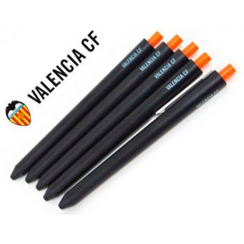 Boligrafo chalk negro y naranja valencia cf