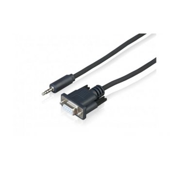 Sony CAB-RSJA1 adaptador de cable 3.5 mm D-Sub Negro