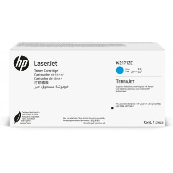 HP Toner Contractual LaserJet W2170ZC Cian alta