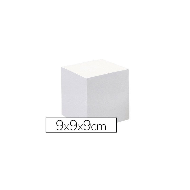 Taco papel quo vadis encolado blanco 680 hojas 100% reciclado 90 g m2 90x90x90 mm