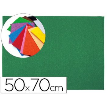 Goma eva liderpapel 50x70cm 60g m2 espesor 2mm textura toalla verde