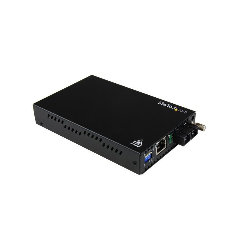 StarTech.com Conversor de Medios Gigabit Ethernet a Fibra Multi Modo Conector SC - 550m