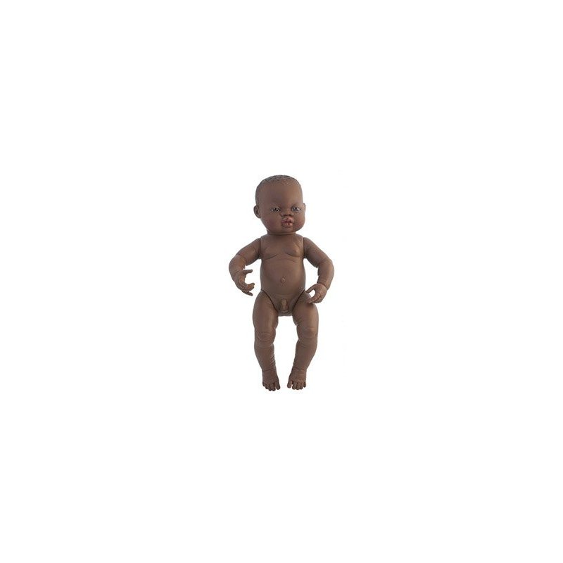 Juego miniland niño africano 32 cm