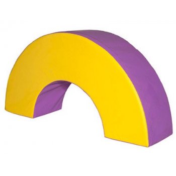 Balancin sumo didactic amarillo   lila 120x30x60 cm