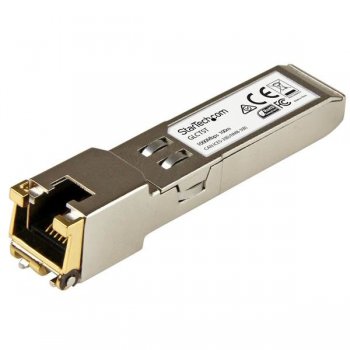 StarTech.com Módulo Transceptor SFP Compatible con Cisco GLC-T - 1000BASE-T - Paquete de 10