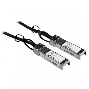 StarTech.com Cable 1m de Red Twinax Pasivo Cobre SFP+ 10 Gigabit Ethernet Direct Attach Conexión Directa 10GBASE-CU -