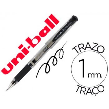 Boligrafo uni-ball um-153 signo broad negro 1 mm tinta gel
