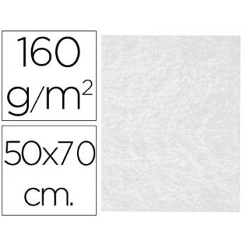 Fieltro liderpapel 50x70cm blanco 160g m2