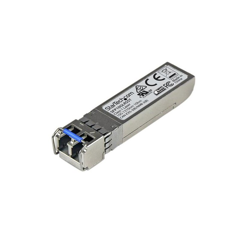 StarTech.com Módulo SFP+ Compatible con Cisco SFP-10G-LR - Transceptor de Fibra Óptica 10GBASE-LR - SFP10GLRSST