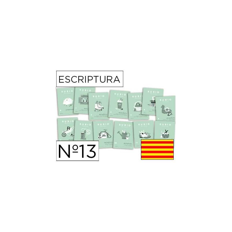 Cuaderno rubio escriptura nº13 catalan