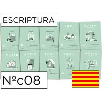 Cuaderno rubio escriptura nºc08 catalan