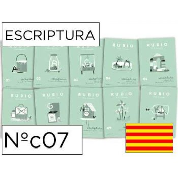 Cuaderno rubio escriptura nºc07 catalan