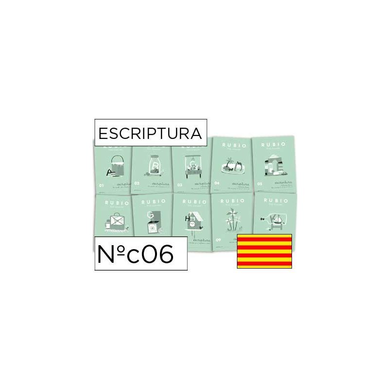 Cuaderno rubio escriptura nºc06 catalan