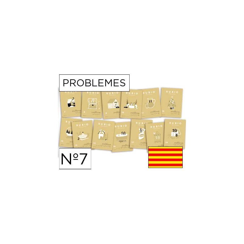 Cuaderno rubio problemes nº 7 catalan