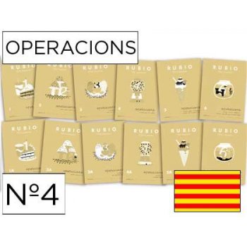 Cuaderno rubio operacions nº4 catalan