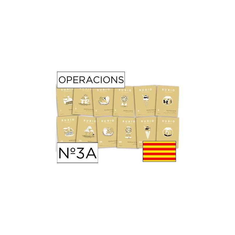 Cuaderno rubio operacions nº3a catalan