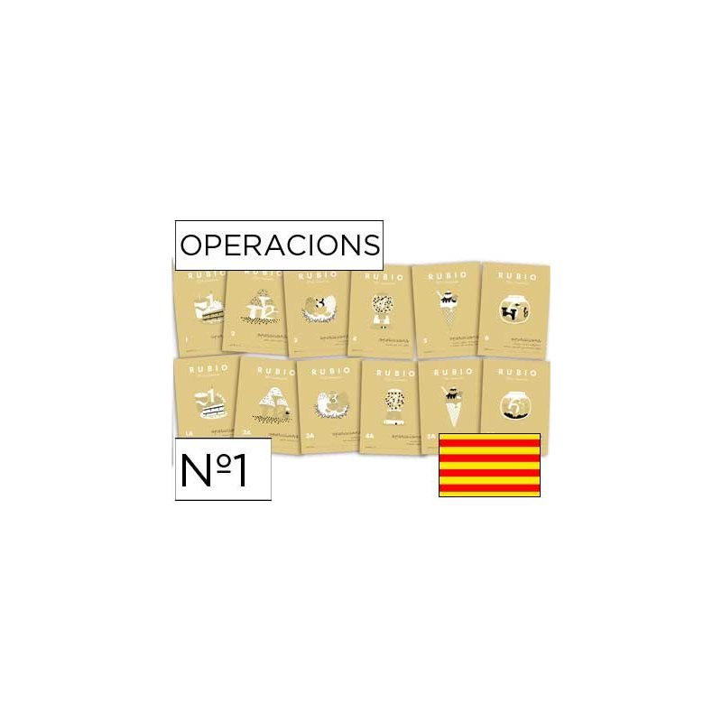 Cuaderno rubio operacions nº 1 catalan