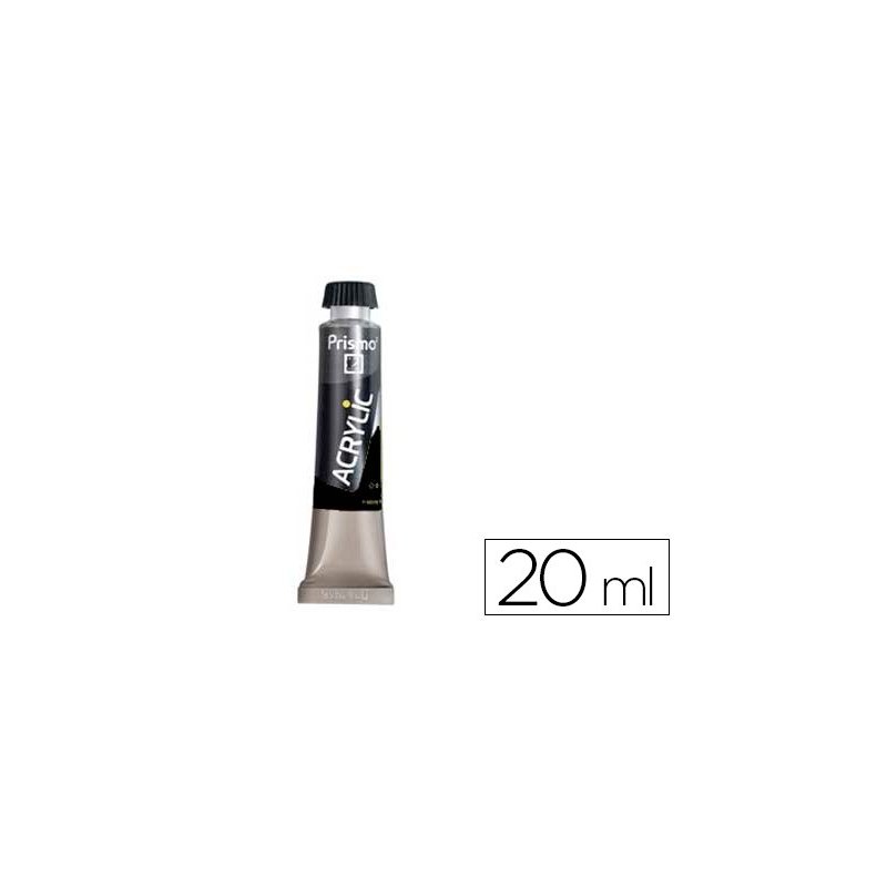 Pintura acrilica prismo negro carbon 537 tubo de 20 ml