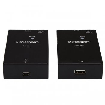 StarTech.com Extensor Alargador de 1 Puerto USB 2.0 por Cable Cat5 o Cat6 - 50m