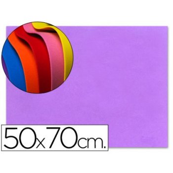 Goma eva liderpapel 50x70cm 60g m2 espesor 1.5mm lila