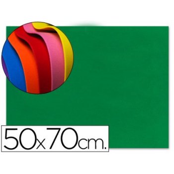 Goma eva liderpapel 50x70cm 60g m2 espesor 1.5mm verde