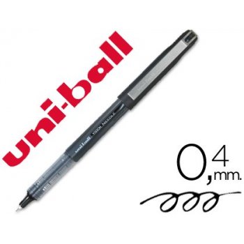 Rotulador uni-ball lub-185 negro punta de aguja tinta liquida