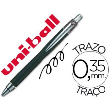 Boligrafo uni-ball jetstram sxn-210 retractil color negro