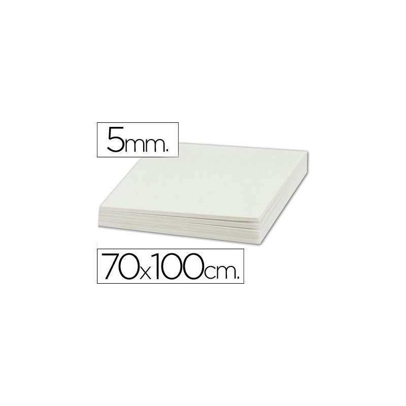 Carton pluma liderpapel doble cara 70x100 espesor 5 mm