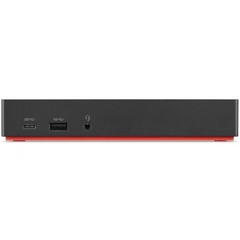 Lenovo 40AS0090EU base para portátil y replicador de puertos Alámbrico USB 3.0 (3.1 Gen 1) Type-C Negro