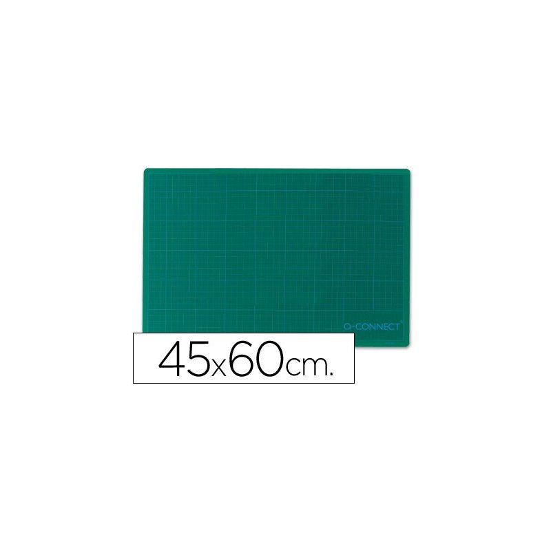 Plancha para corte q-connect -tamaño 450x600 mm a-2 verde