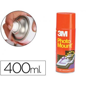 Pegamento scotch spray photo mount 400 ml -adhesivo permanente