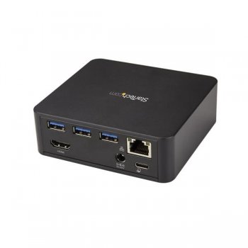 StarTech.com Docking Station para Ordenadores Portátiles USB-C - Replicador de Puertos USB Tipo C para 4K HDMI - con PD 85W