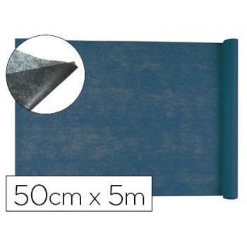 Tejido sin tejer liderpapel terileno 25 g m2 rollo de 5 mt azul marino