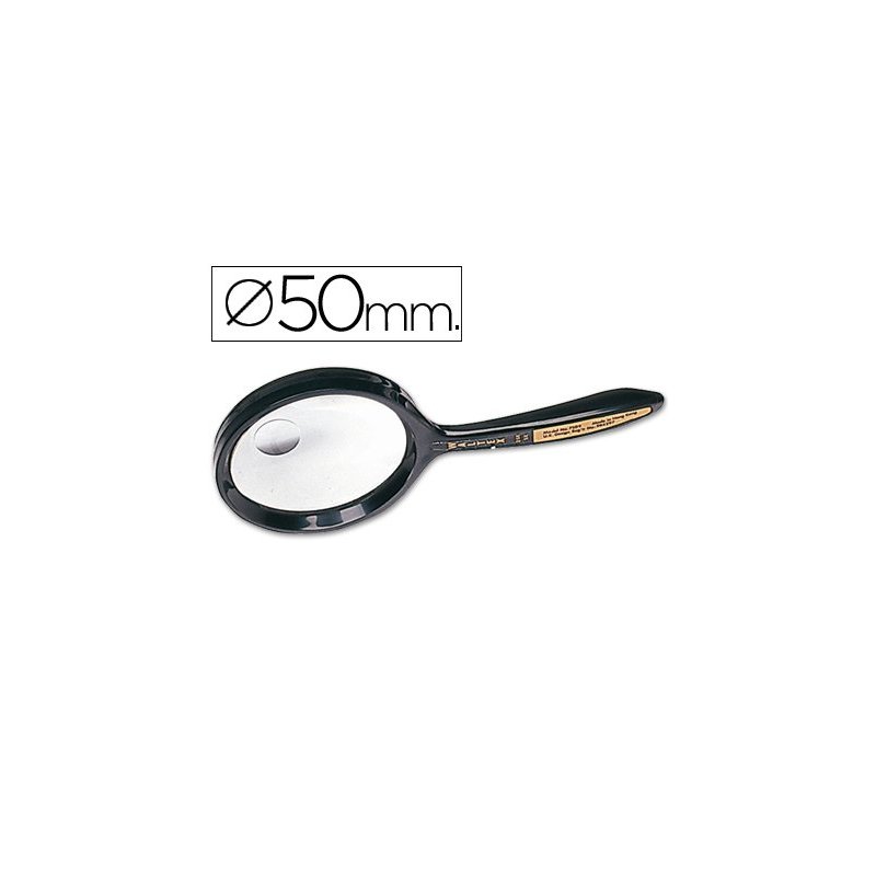 Lupa cristal bifocal 7509 50 mm. -mango curvo