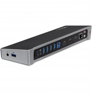 StarTech.com Docking Station USB 3.0 para Tres Monitores - 1x HDMI - 2x DisplayPort