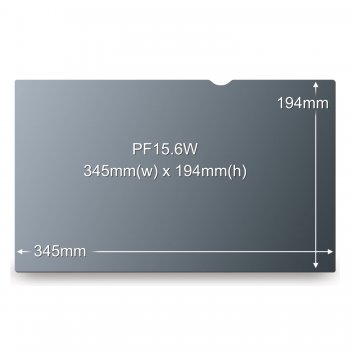 3M AG156W9B Filtro de privacidad para pantallas sin marco 39,6 cm (15.6")