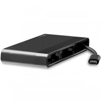 StarTech.com Adaptador Multipuertos USB-C 4K con HDMI y VGA - Mac Win Chrome - 1x USB-A - GbE - Portátil - Docking Station USB