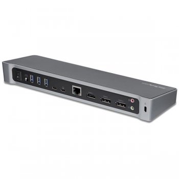 StarTech.com Dock USB C para Triple Pantalla 4K con 5x Puertos USB 3.0 - PD de 100W