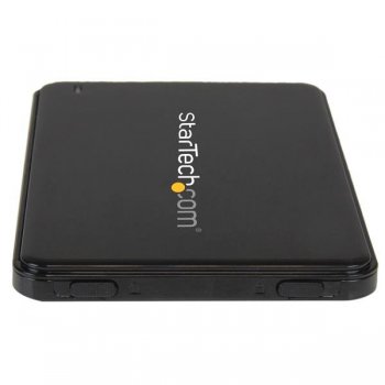 StarTech.com Caja de Disco Duro USB 3.0 con UASP para HDD SSD SATA III de 2,5 Pulgadas y 7mm de Espesor