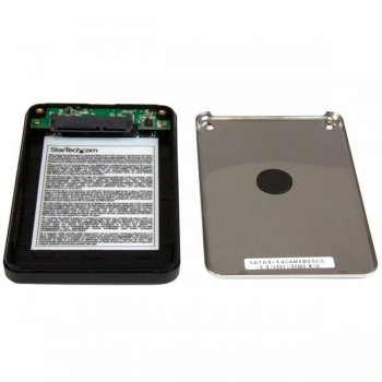 StarTech.com Caja USB 3.0 encriptada para disco duro de 2,5 pulgadas SATA III