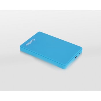 CoolBox SlimColor 2543 2.5" Carcasa de disco duro SSD Azul