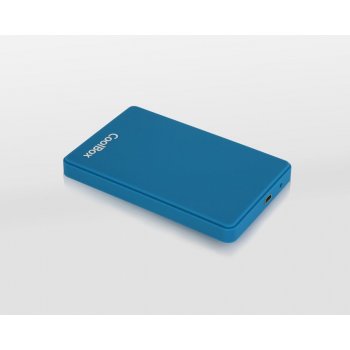 CoolBox SlimColor 2543 2.5" Carcasa de disco duro SSD Azul
