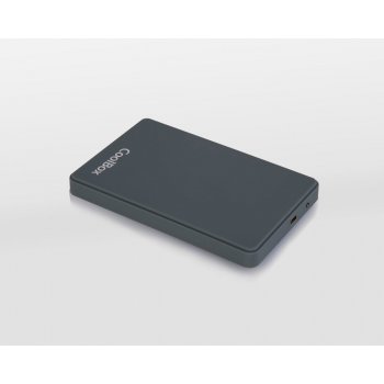 CoolBox SlimColor 2543 2.5" Carcasa de disco duro SSD Gris