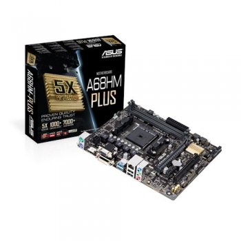 ASUS A68HM-Plus placa base Socket FM2+ Micro ATX AMD A68H