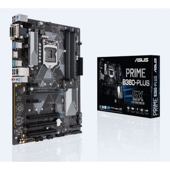 ASUS PRIME B360-PLUS placa base LGA 1151 (Zócalo H4) ATX Intel® B360