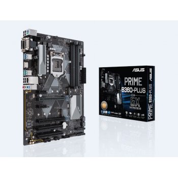 ASUS PRIME B360-PLUS placa base LGA 1151 (Zócalo H4) ATX Intel® B360