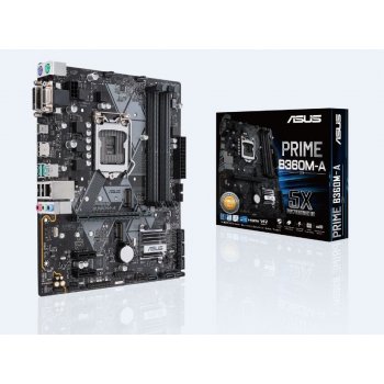 ASUS PRIME B360M-A placa base LGA 1151 (Zócalo H4) Micro ATX Intel® B360
